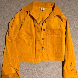 Cabi Jacket / Coat Corduroy Mustard Yellow